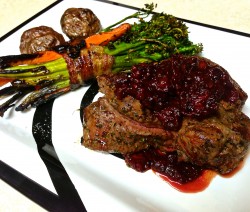 Blackberry Bourbon Filet Mignon