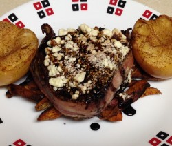 Balsamic Feta Filet Mignon